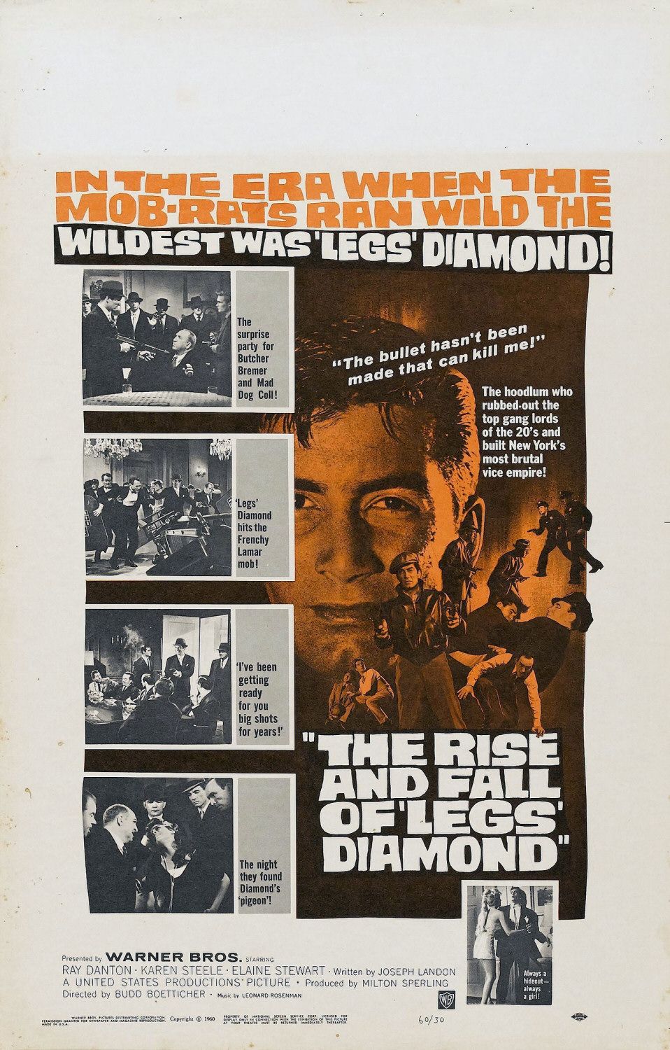 Extra Large Movie Poster Image for The Rise and Fall of Legs Diamond 