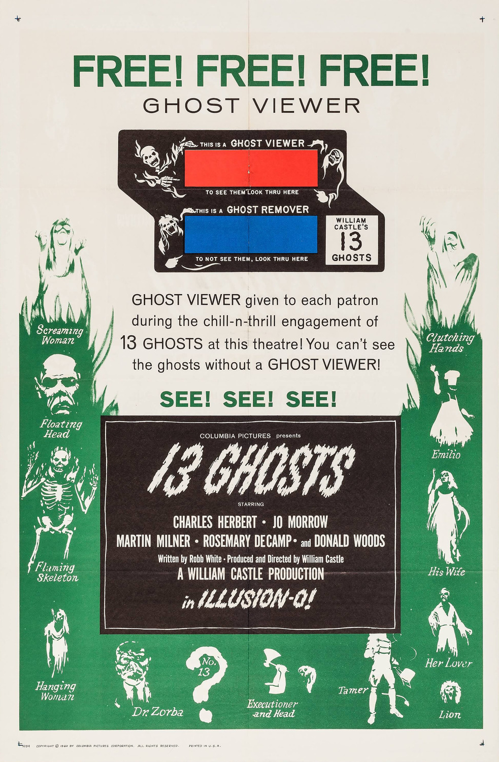 Extra Large Movie Poster Image for 13 Ghosts (#3 of 3)
