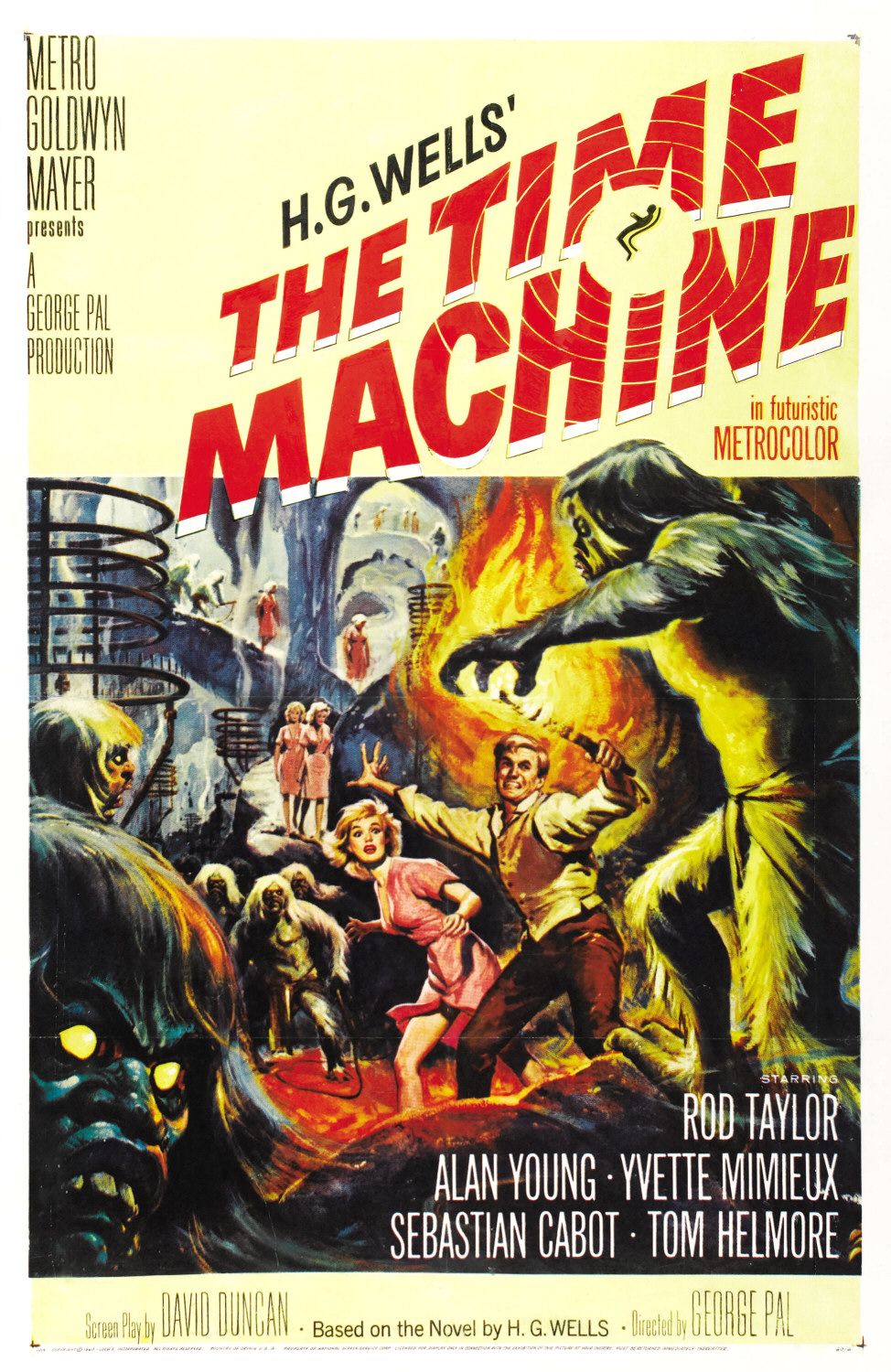Extra Large Movie Poster Image for The Time Machine (#1 of 3)
