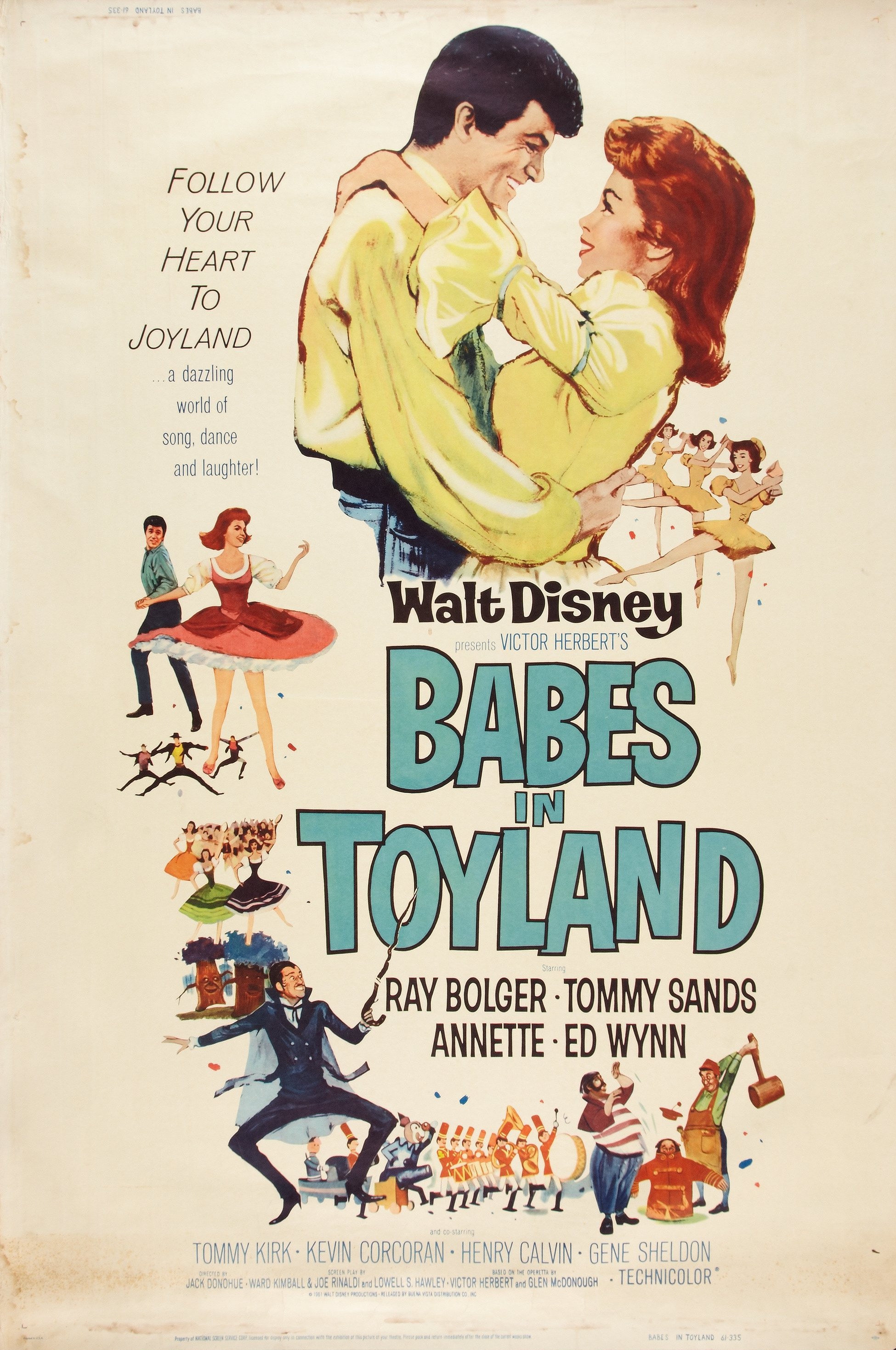 Mega Sized Movie Poster Image for Babes in Toyland (#2 of 3)