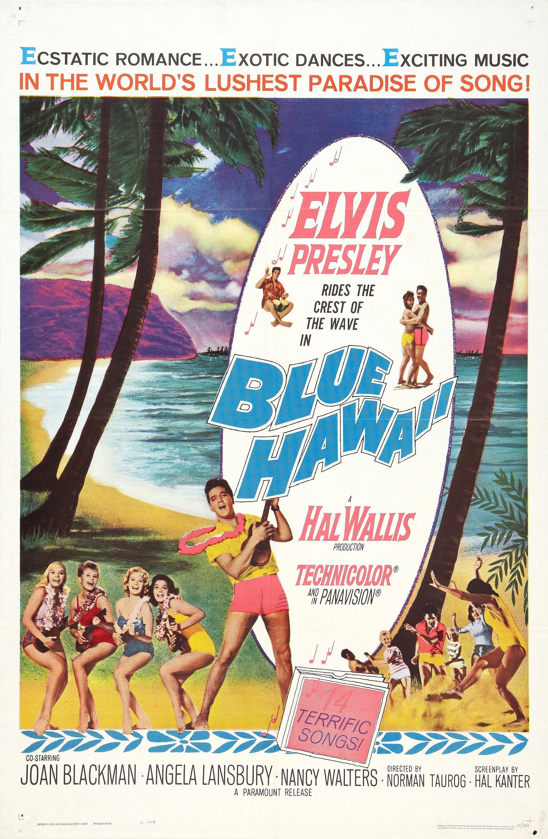 Blue Hawaii (#1 of 2): Mega Sized Movie Poster Image - IMP Awards