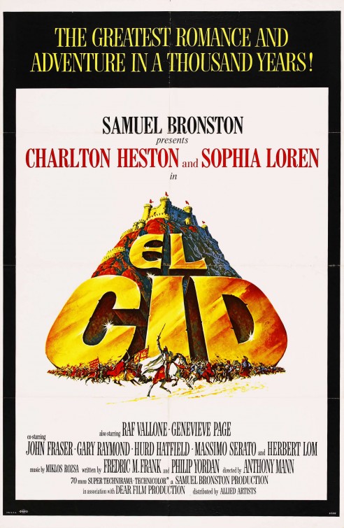 El Cid Movie Poster