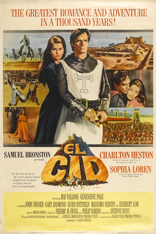 El Cid Movie Poster