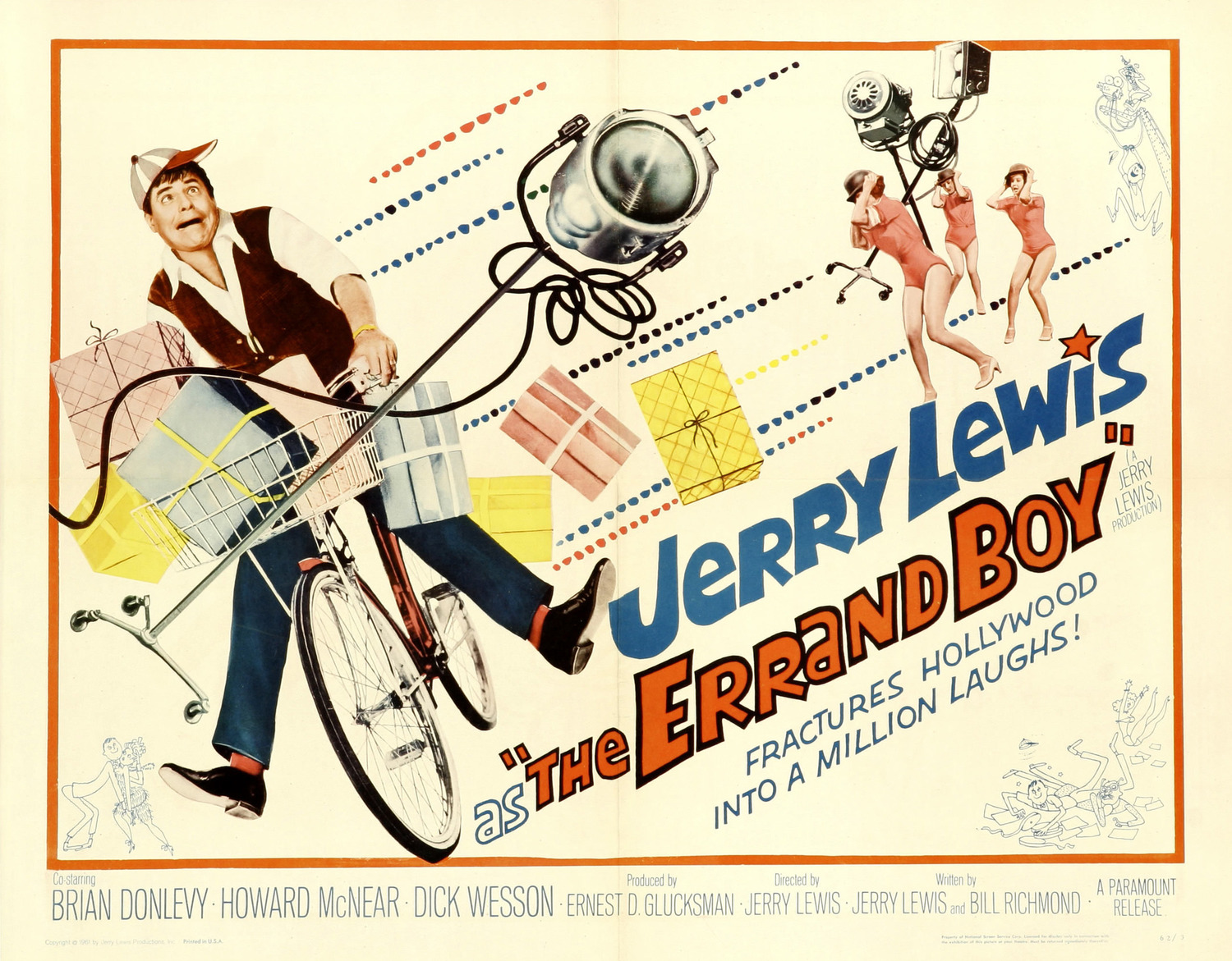 Extra Large Movie Poster Image for The Errand Boy (#2 of 2)