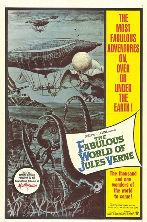 The Fabulous World of Jules Verne Movie Poster