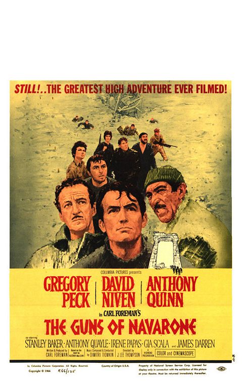 The Guns of Navarone Movie Poster