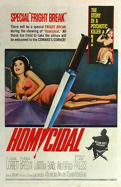 Homicidal Movie Poster