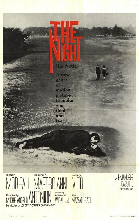 The Night (aka La Notte) Movie Poster