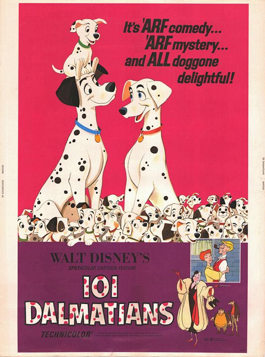 One Hundred and One Dalmatians Movie Poster