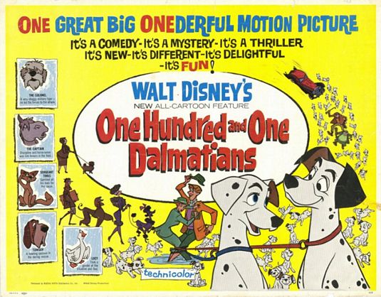 One Hundred and One Dalmatians Movie Poster