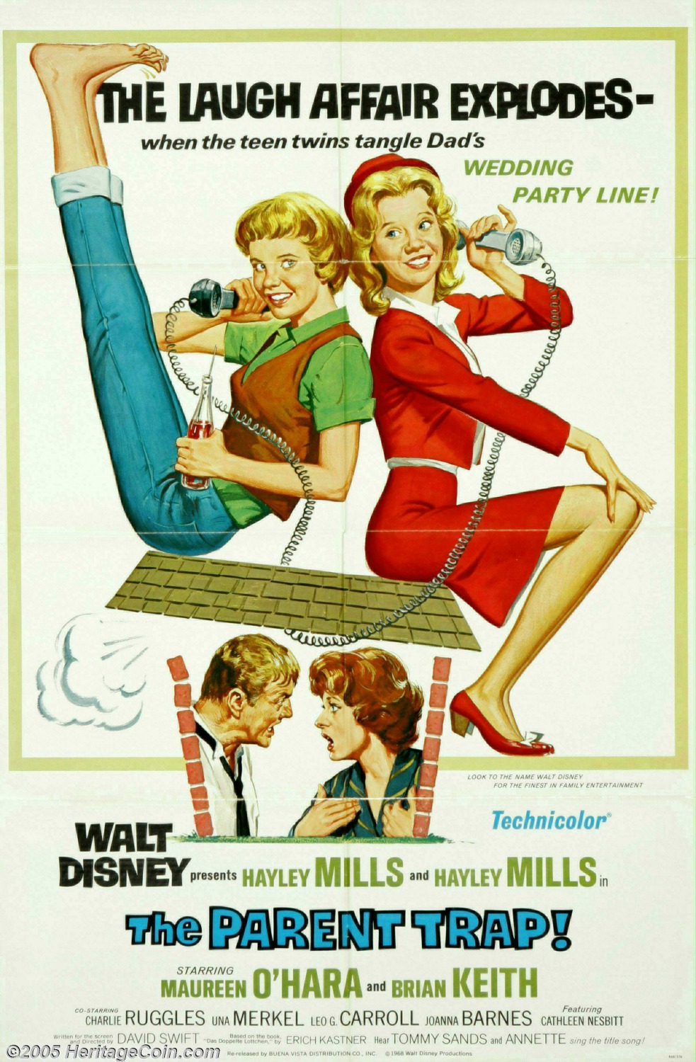 Extra Large Movie Poster Image for The Parent Trap (#2 of 6)