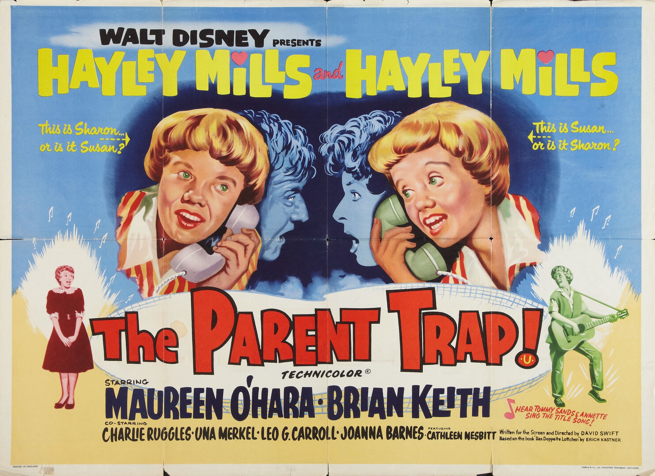 Mega Sized Movie Poster Image for The Parent Trap (#3 of 6)