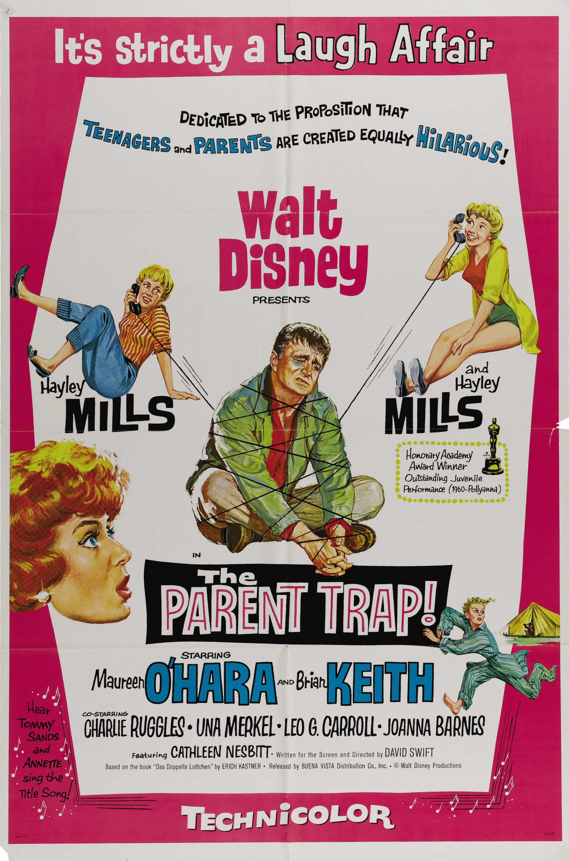 Mega Sized Movie Poster Image for The Parent Trap (#4 of 6)