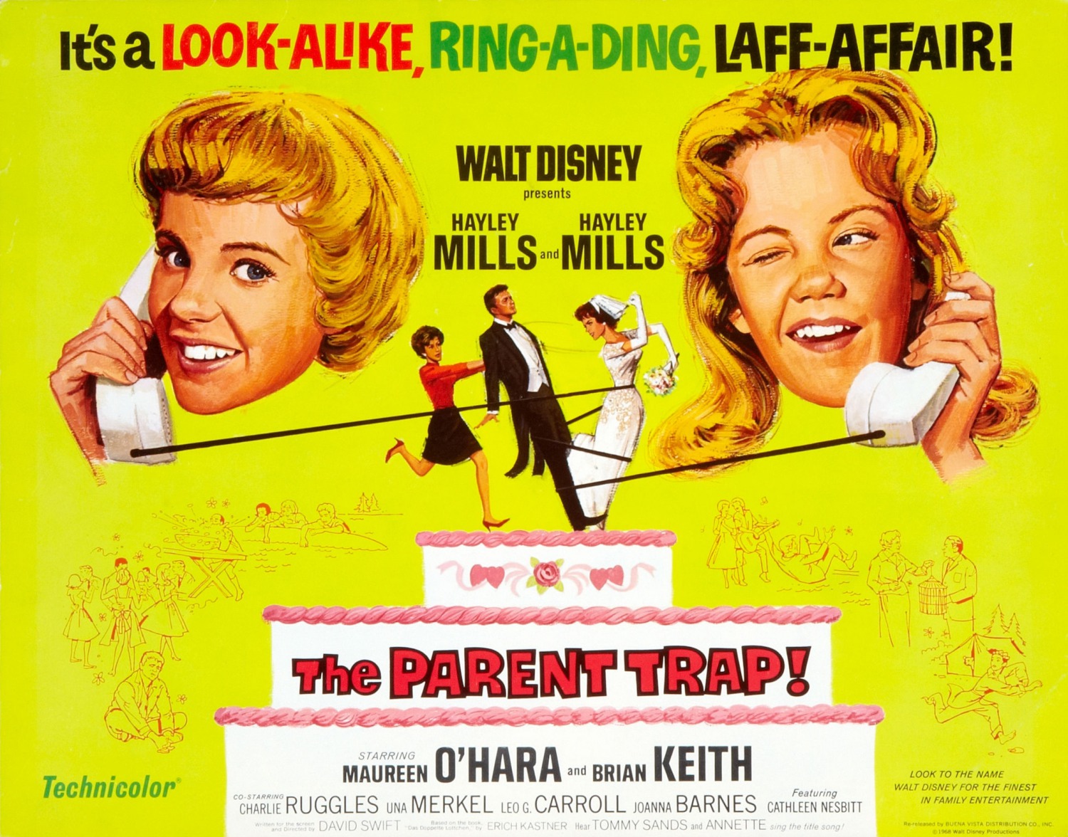 Extra Large Movie Poster Image for The Parent Trap (#6 of 6)