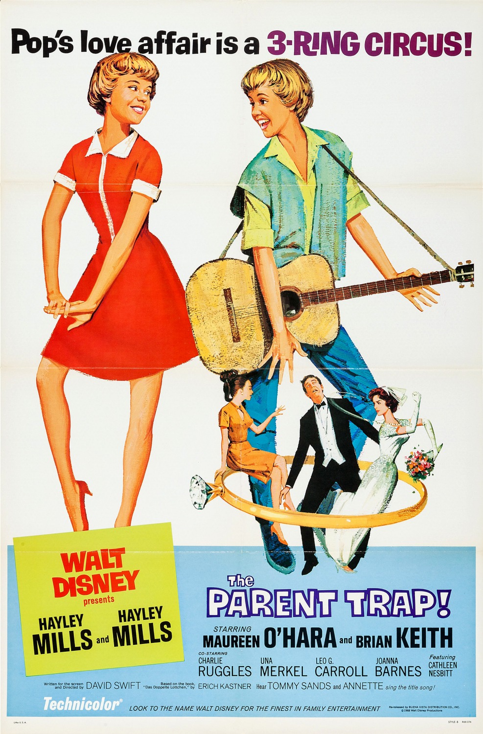 Extra Large Movie Poster Image for The Parent Trap (#1 of 6)