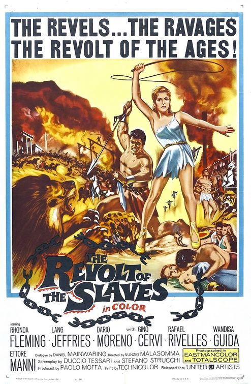 Revolt of the Slaves Movie Poster