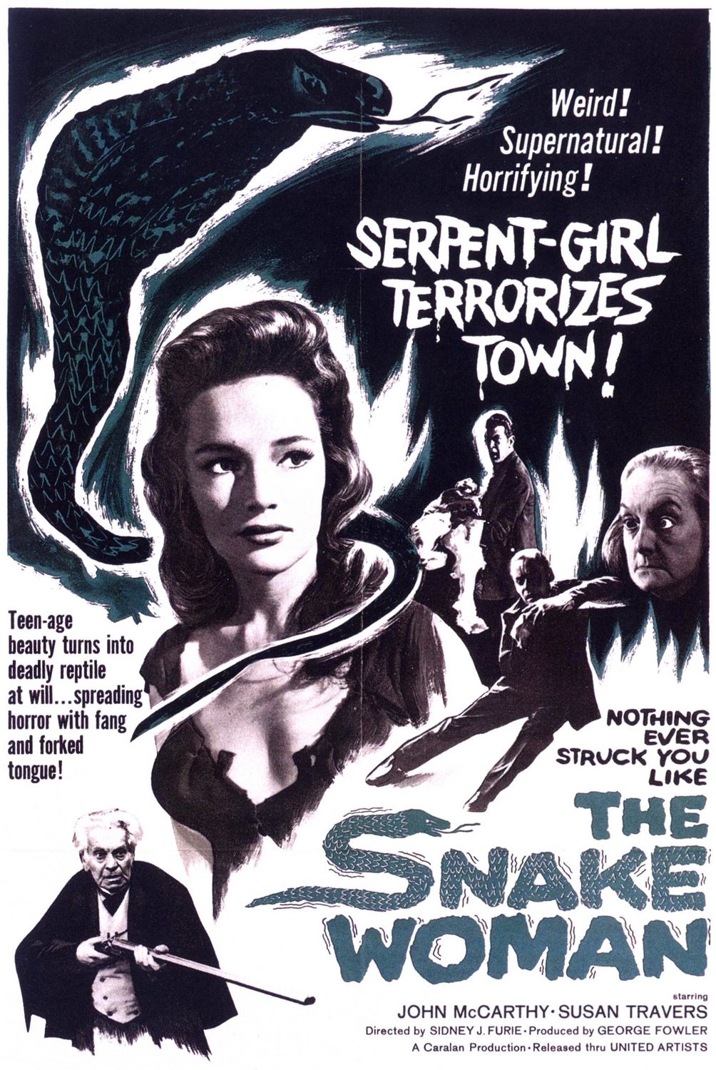 Extra Large Movie Poster Image for The Snake Woman 