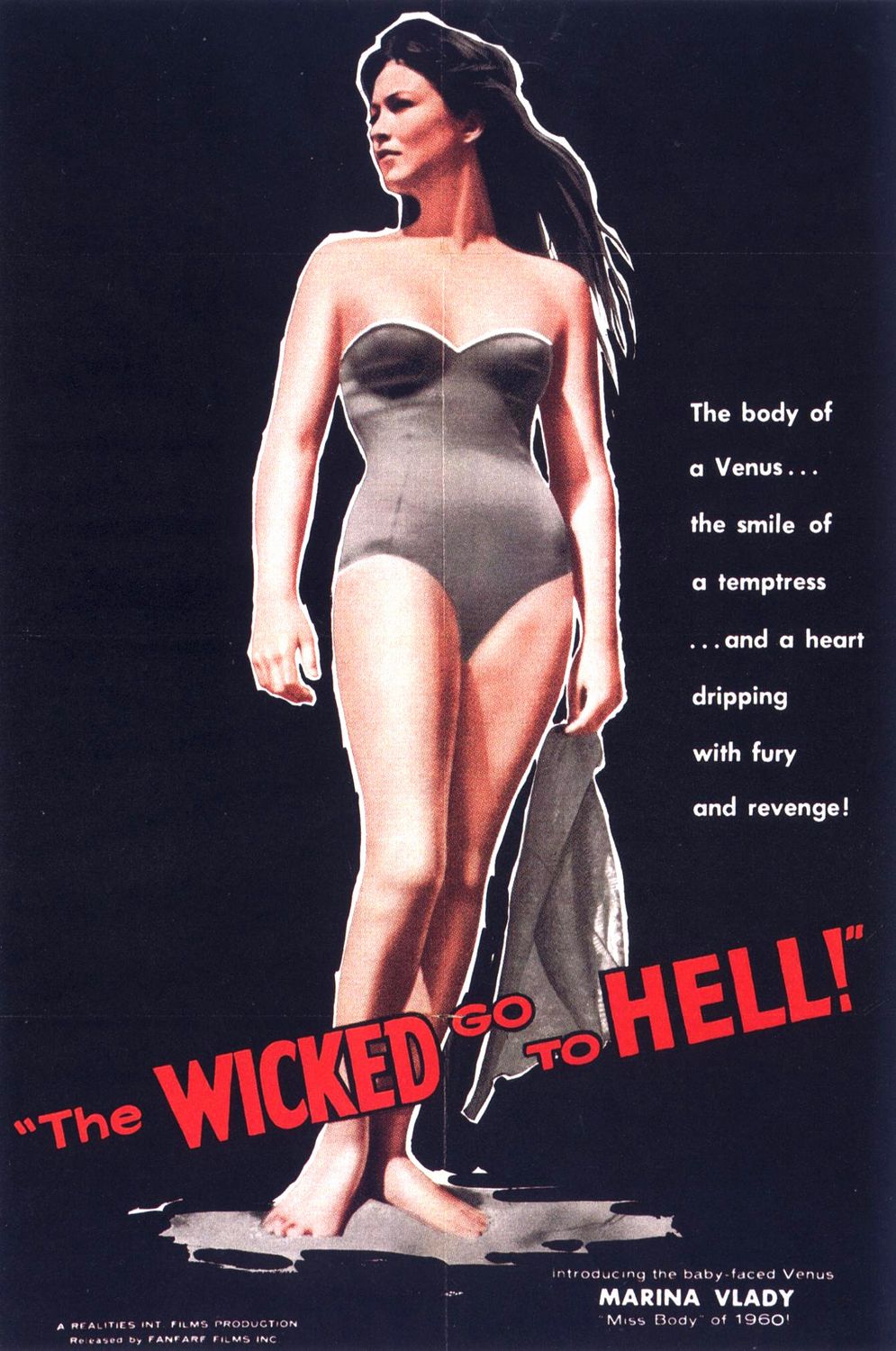 Extra Large Movie Poster Image for The Wicked Go to Hell 
