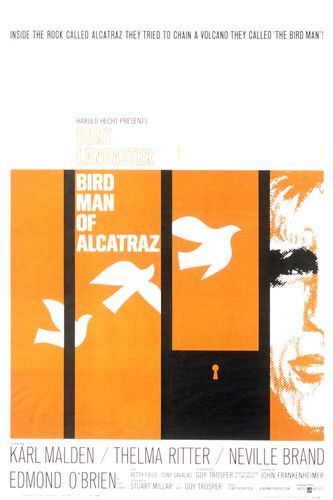 Bird Man of Alcatraz Movie Poster