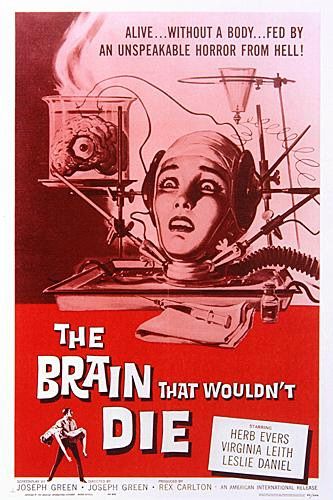 The Brain That Wouldn't Die Movie Poster