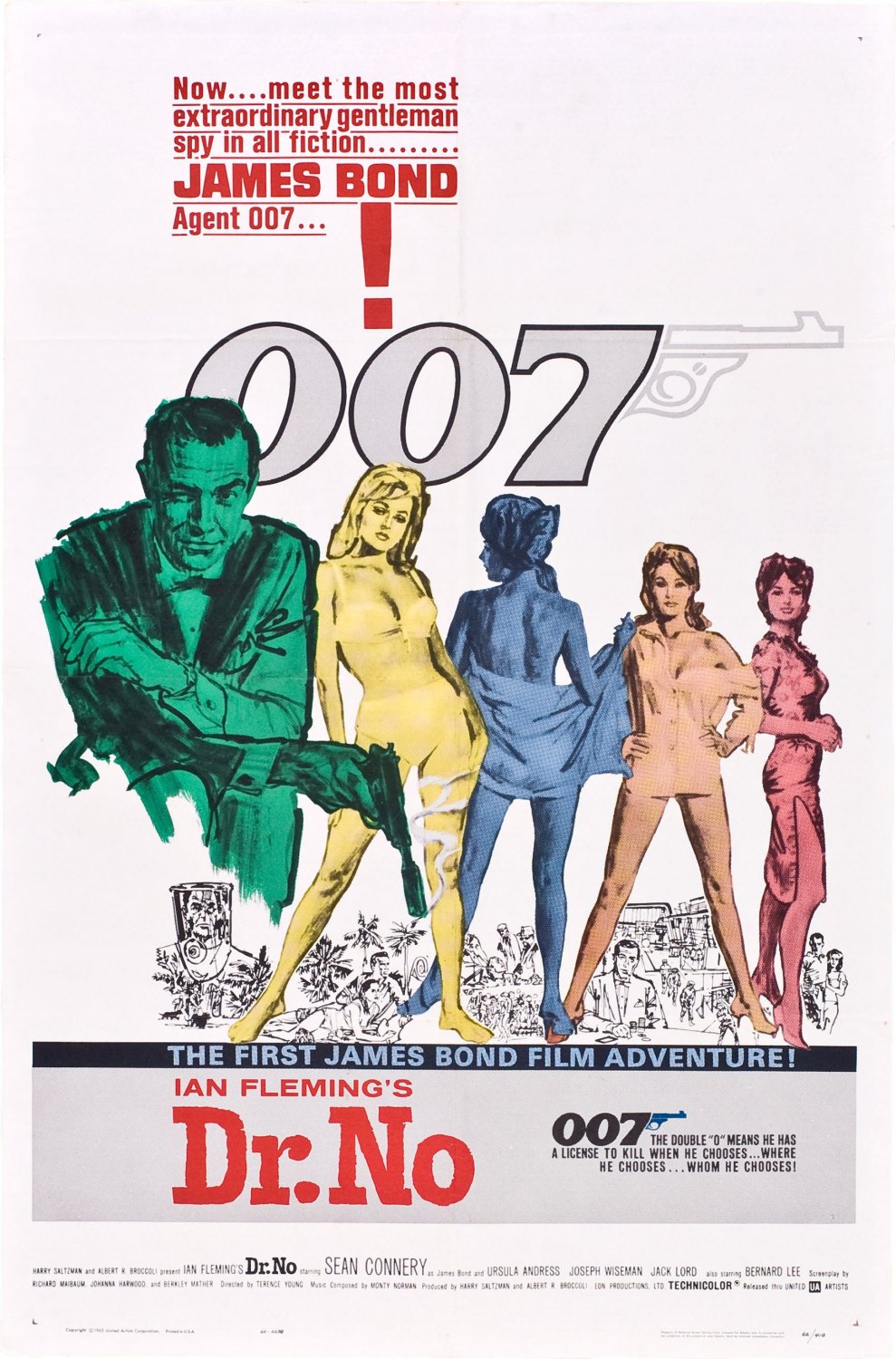 Extra Large Movie Poster Image for Dr. No (#2 of 14)