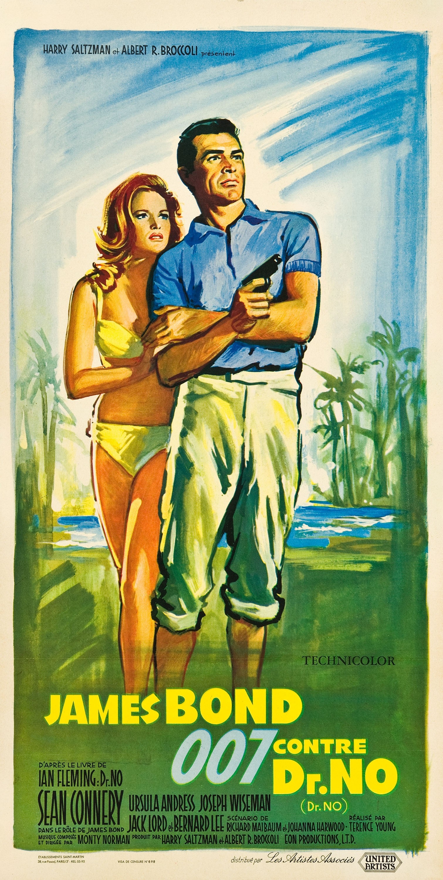 Mega Sized Movie Poster Image for Dr. No (#4 of 14)