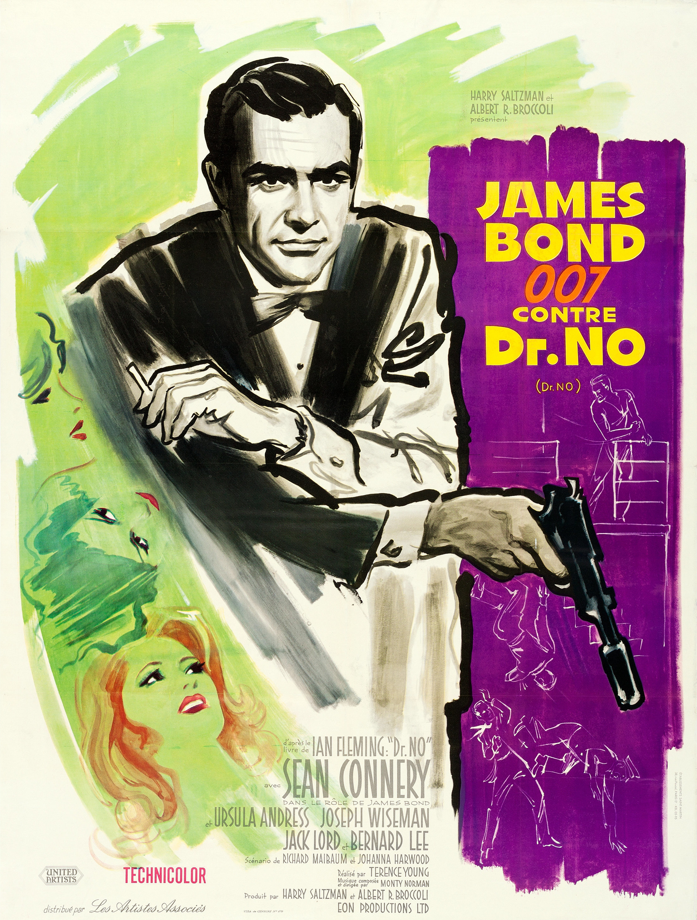 Mega Sized Movie Poster Image for Dr. No (#6 of 14)