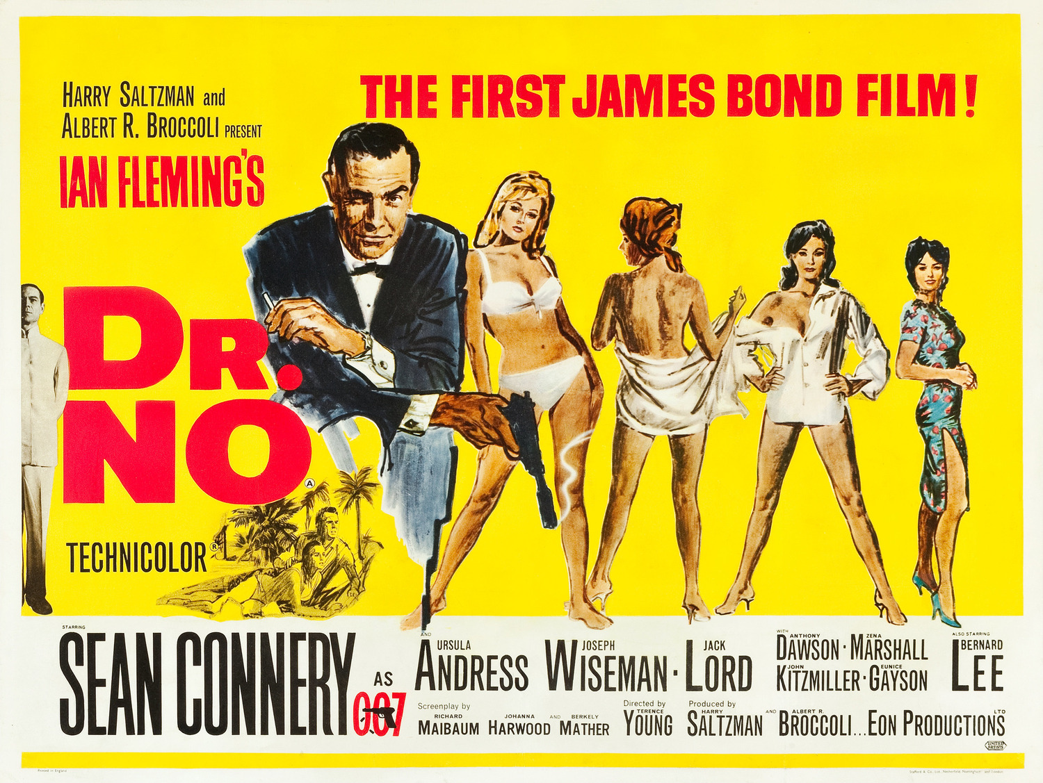 Extra Large Movie Poster Image for Dr. No (#1 of 14)