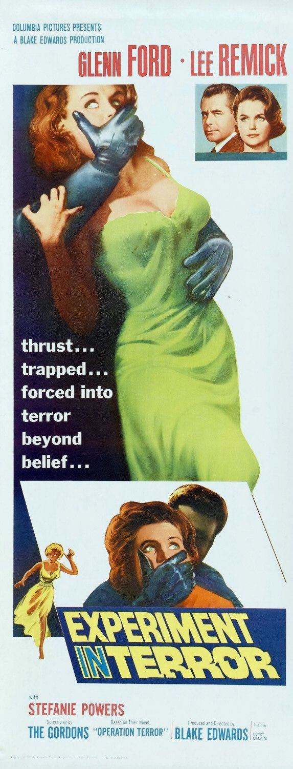 Extra Large Movie Poster Image for Experiment in Terror (#2 of 3)