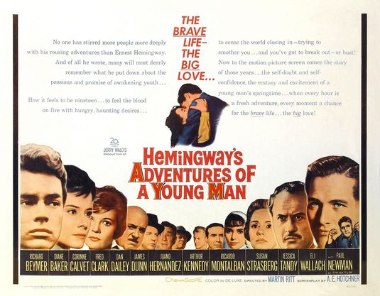 Hemingway's Adventures of a Young Man Movie Poster