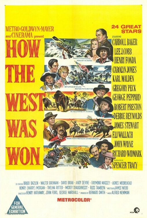 How the West Was Won Movie Poster