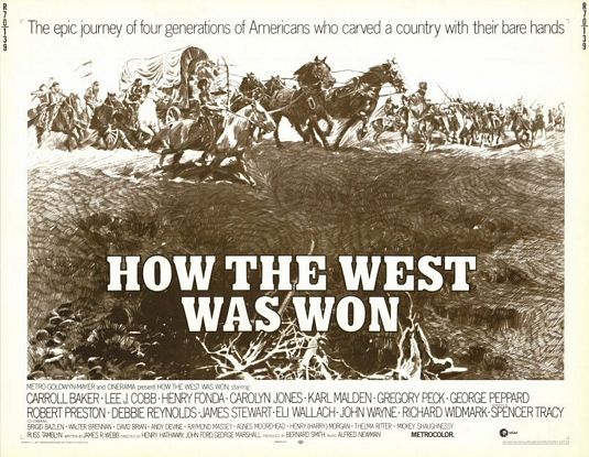 How the West Was Won Movie Poster