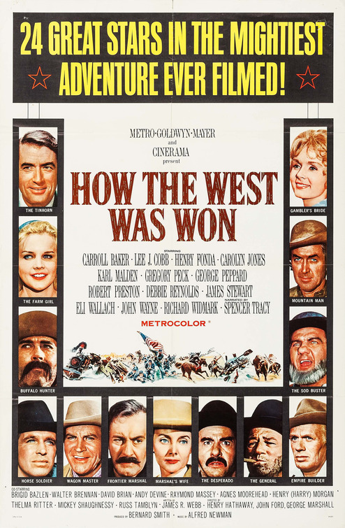 How the West Was Won Movie Poster