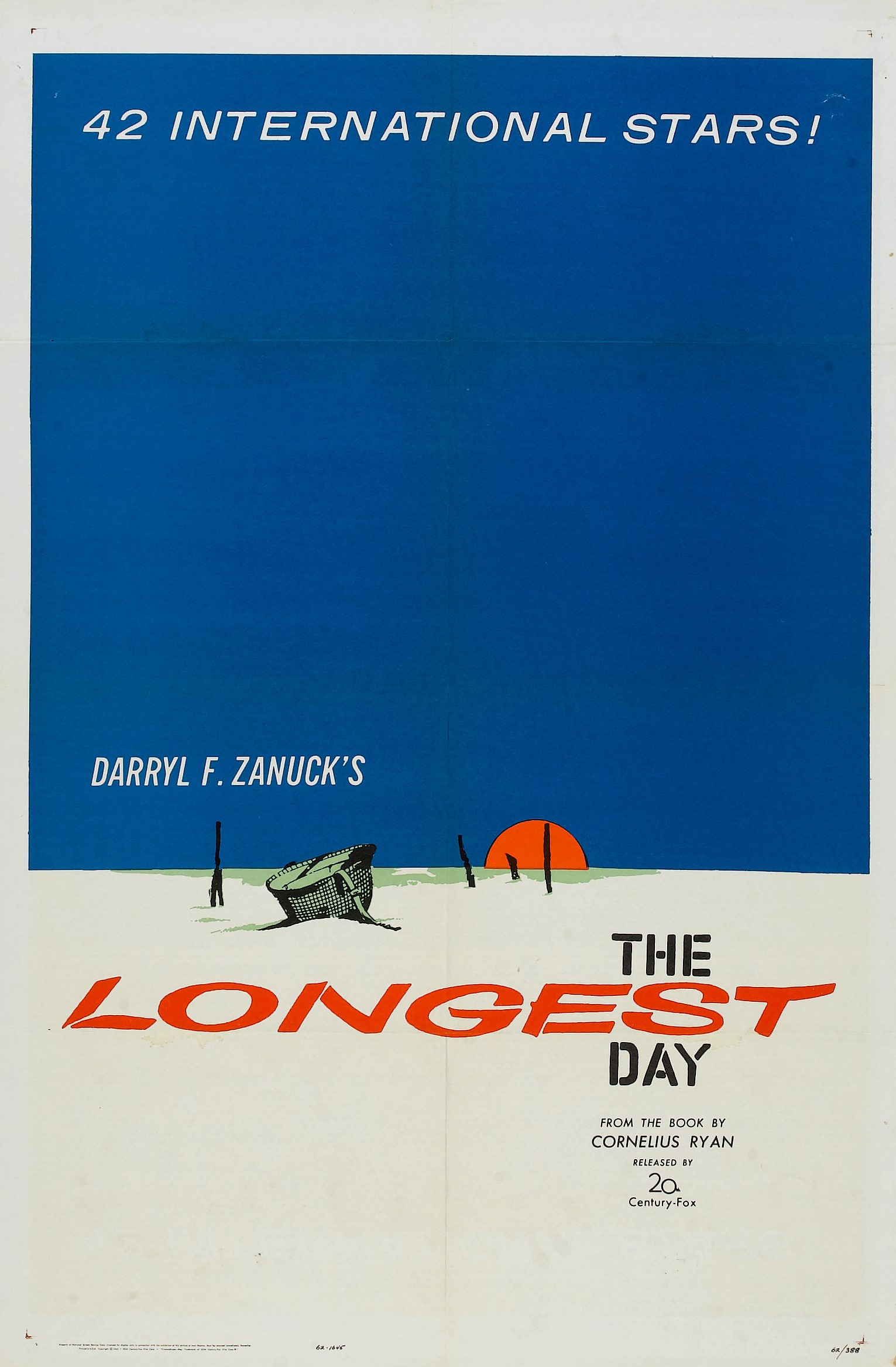 Mega Sized Movie Poster Image for The Longest Day (#1 of 2)