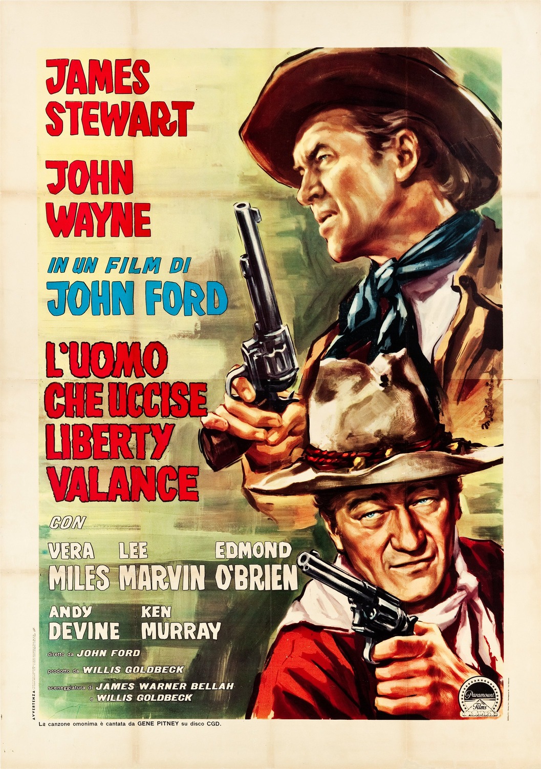 Extra Large Movie Poster Image for The Man Who Shot Liberty Valance (#3 of 3)