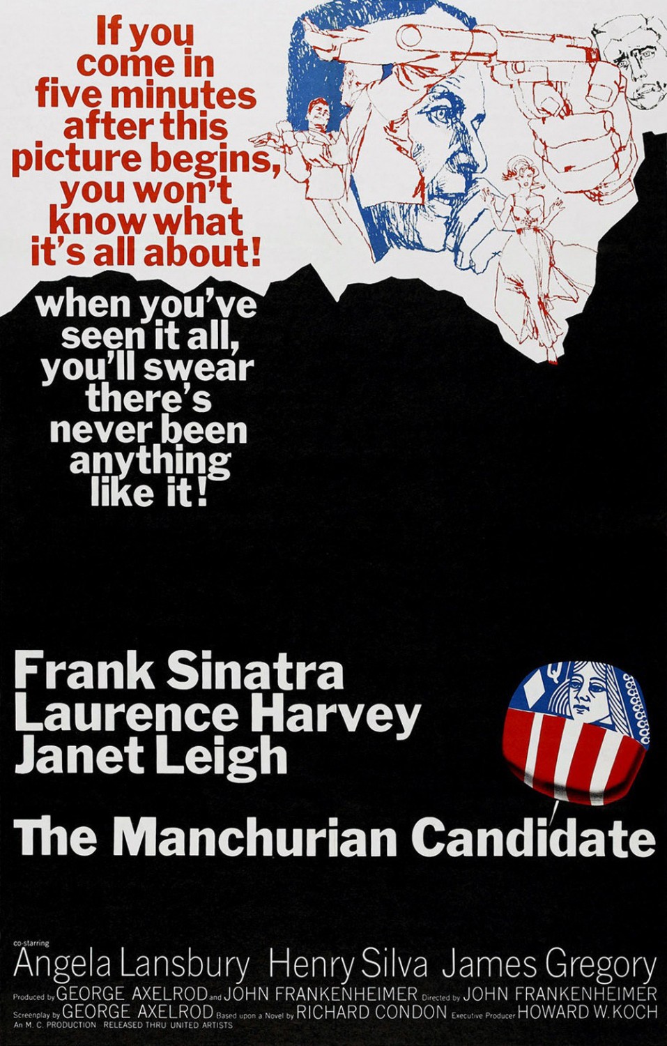 Extra Large Movie Poster Image for The Manchurian Candidate (#1 of 2)