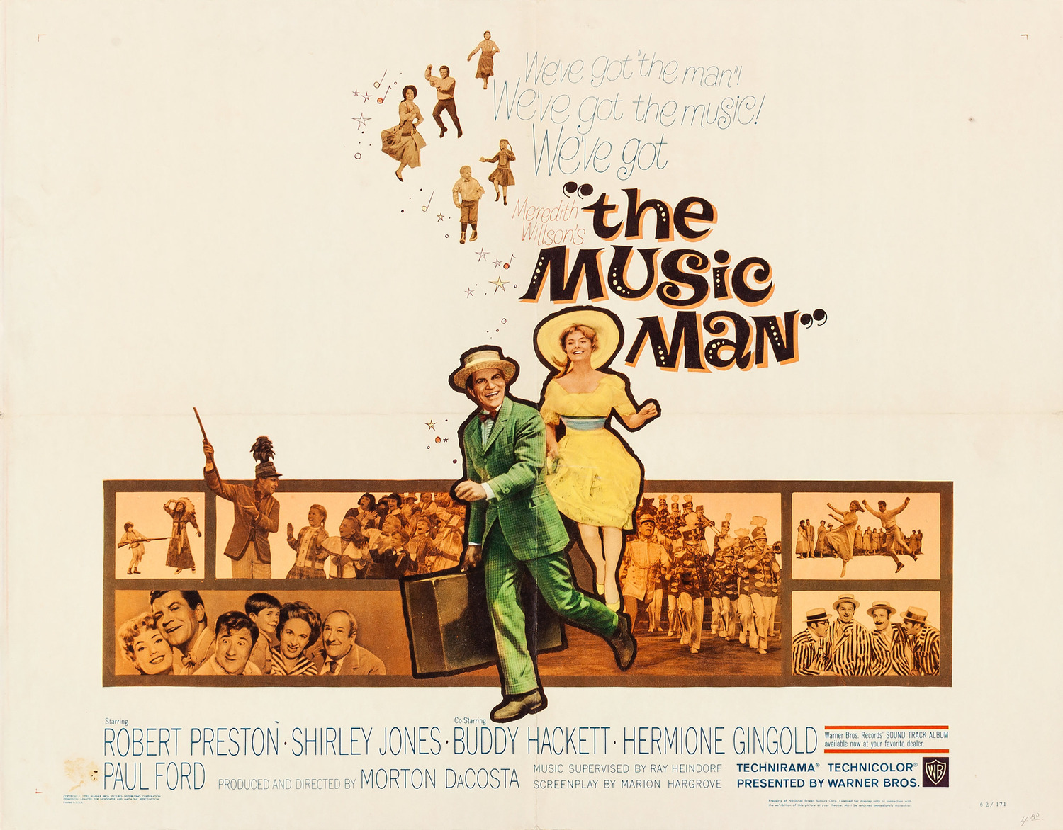 Extra Large Movie Poster Image for The Music Man (#2 of 3)