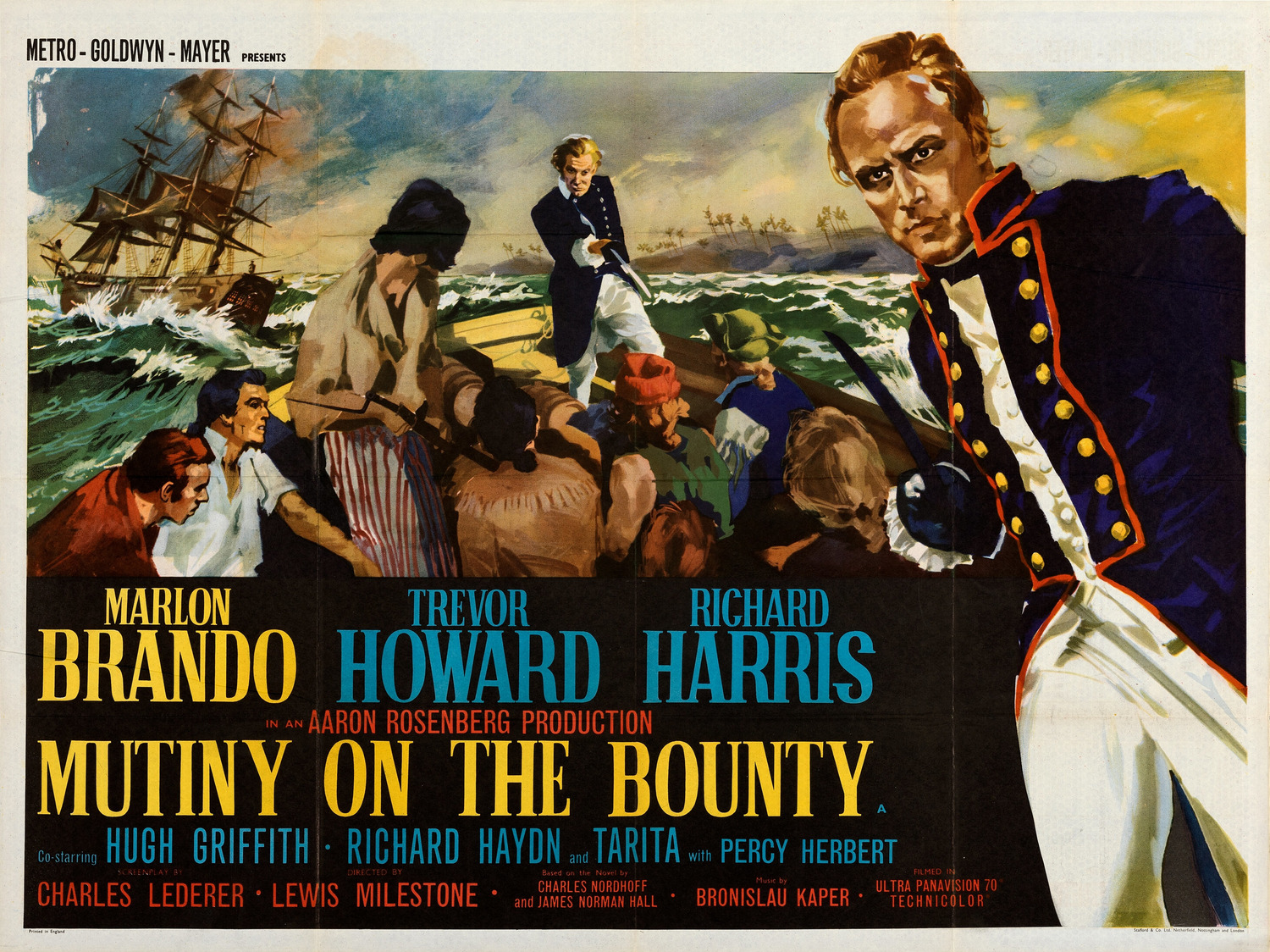 Extra Large Movie Poster Image for Mutiny on the Bounty (#15 of 16)