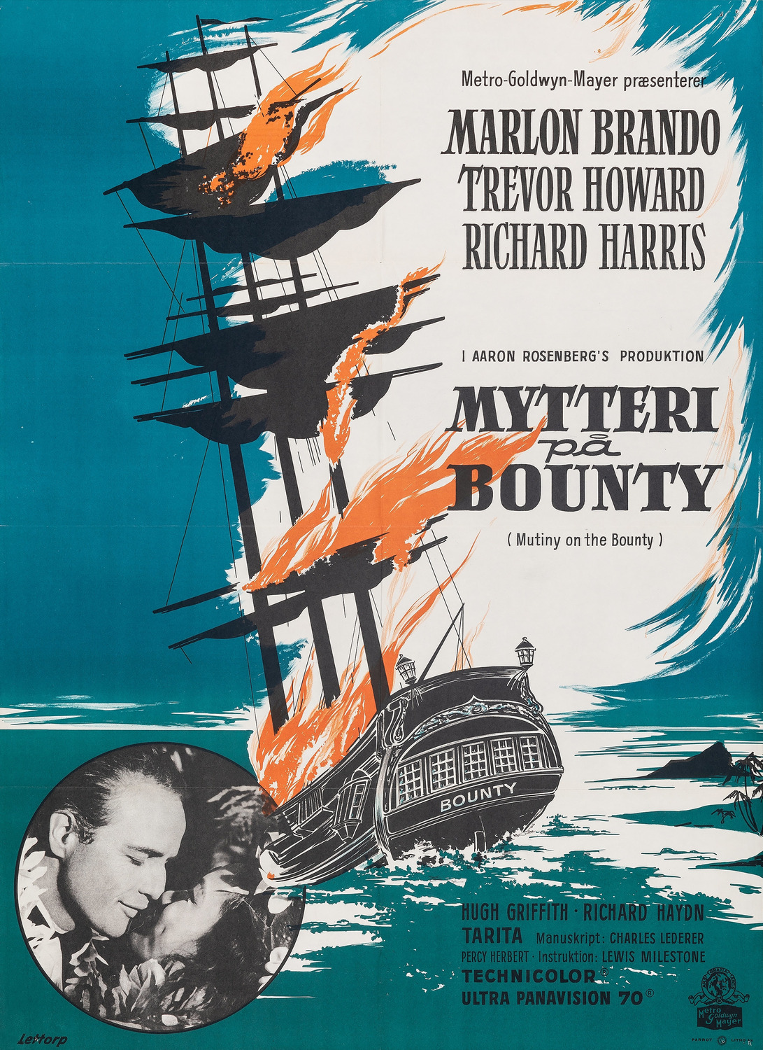 Extra Large Movie Poster Image for Mutiny on the Bounty (#16 of 16)