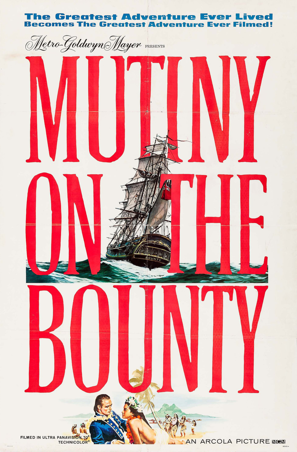Extra Large Movie Poster Image for Mutiny on the Bounty (#2 of 16)