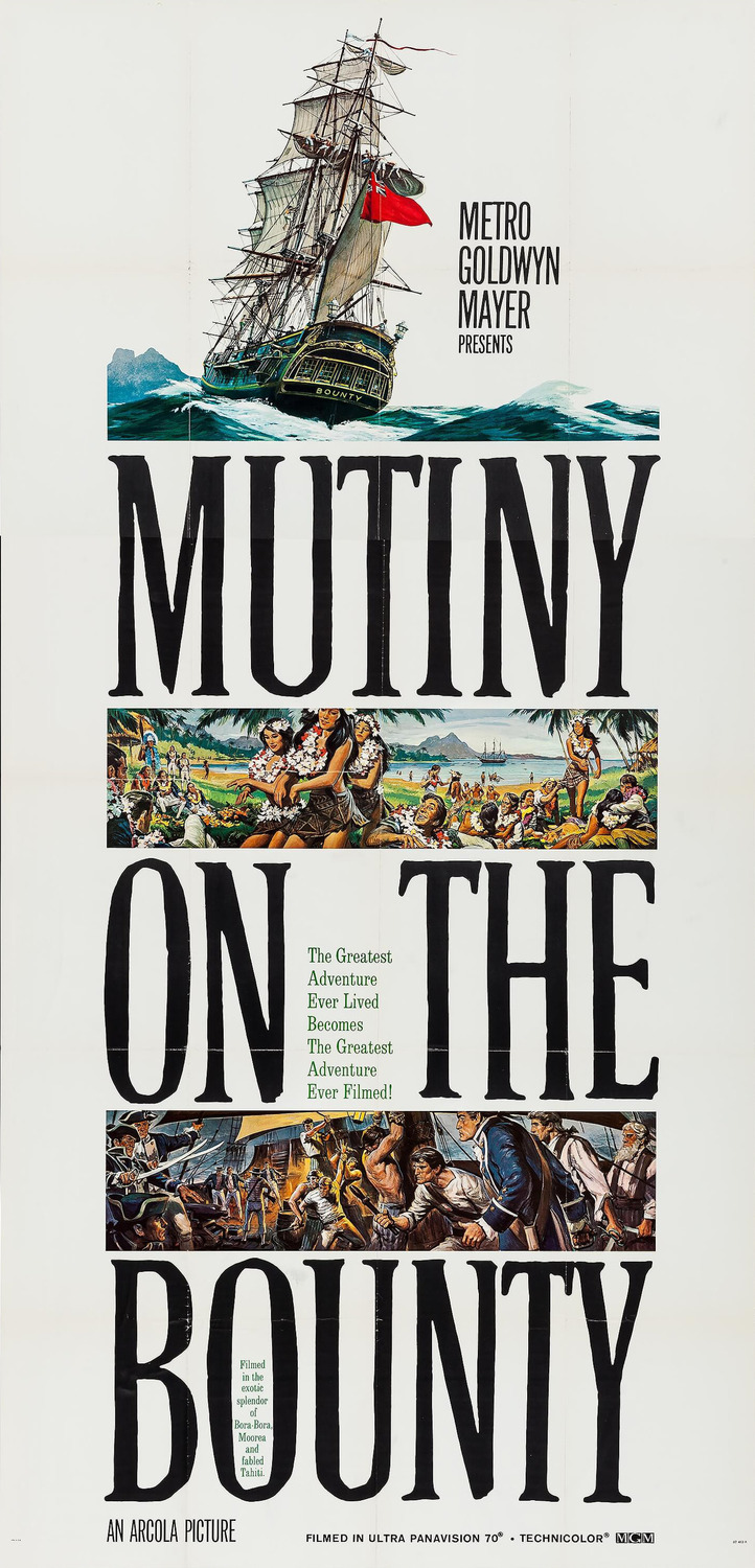 Extra Large Movie Poster Image for Mutiny on the Bounty (#4 of 16)
