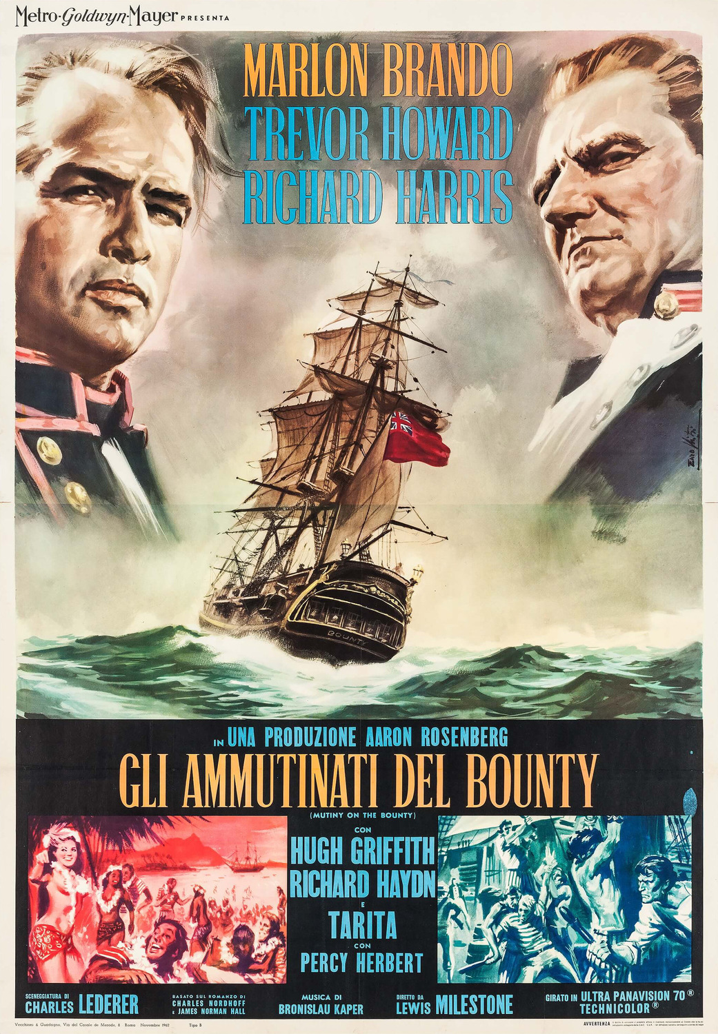 Extra Large Movie Poster Image for Mutiny on the Bounty (#6 of 16)