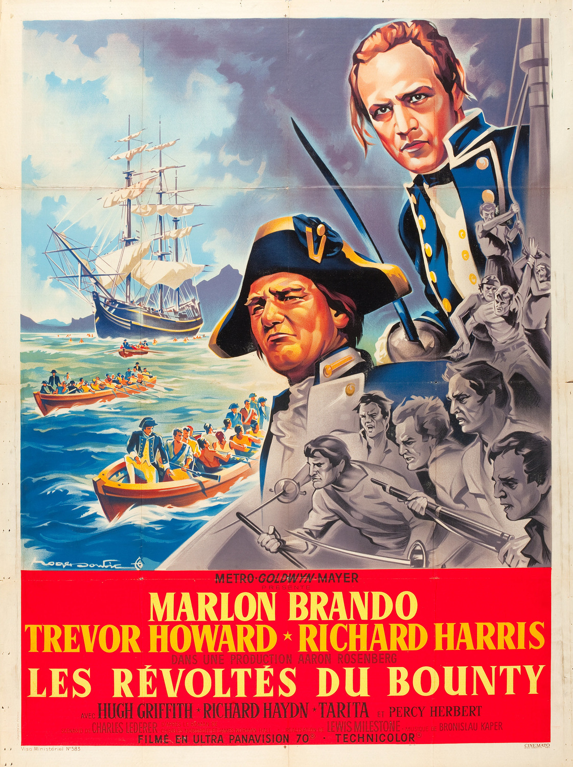 Extra Large Movie Poster Image for Mutiny on the Bounty (#7 of 16)