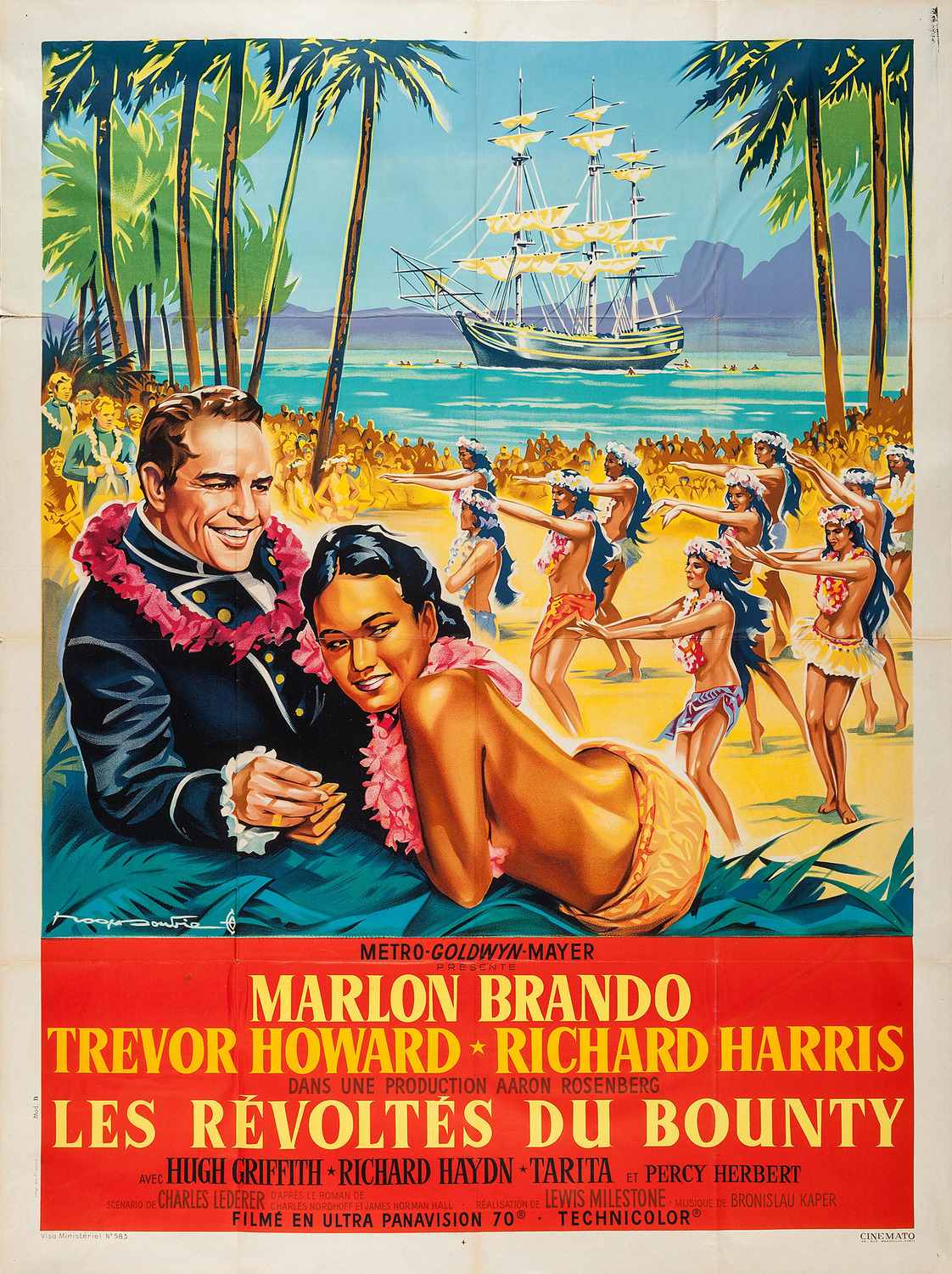 Extra Large Movie Poster Image for Mutiny on the Bounty (#8 of 16)