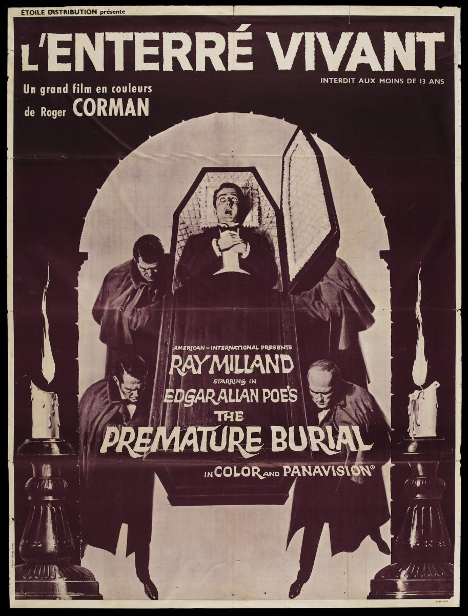 Extra Large Movie Poster Image for Premature Burial (#5 of 7)
