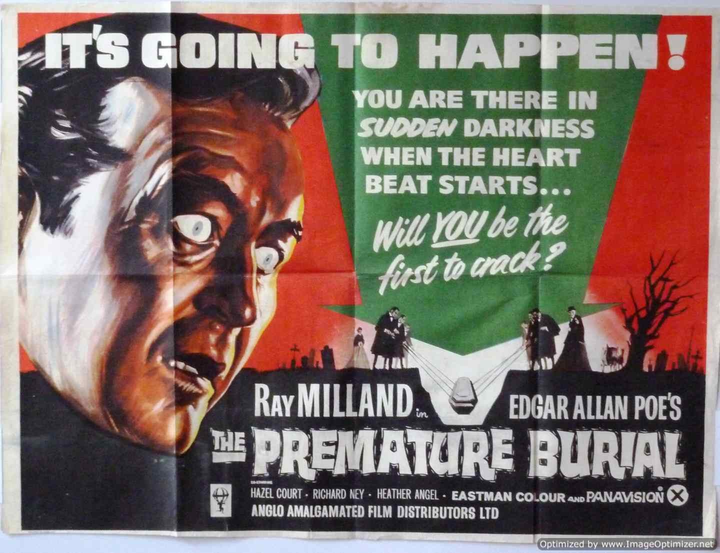 Extra Large Movie Poster Image for Premature Burial (#6 of 7)
