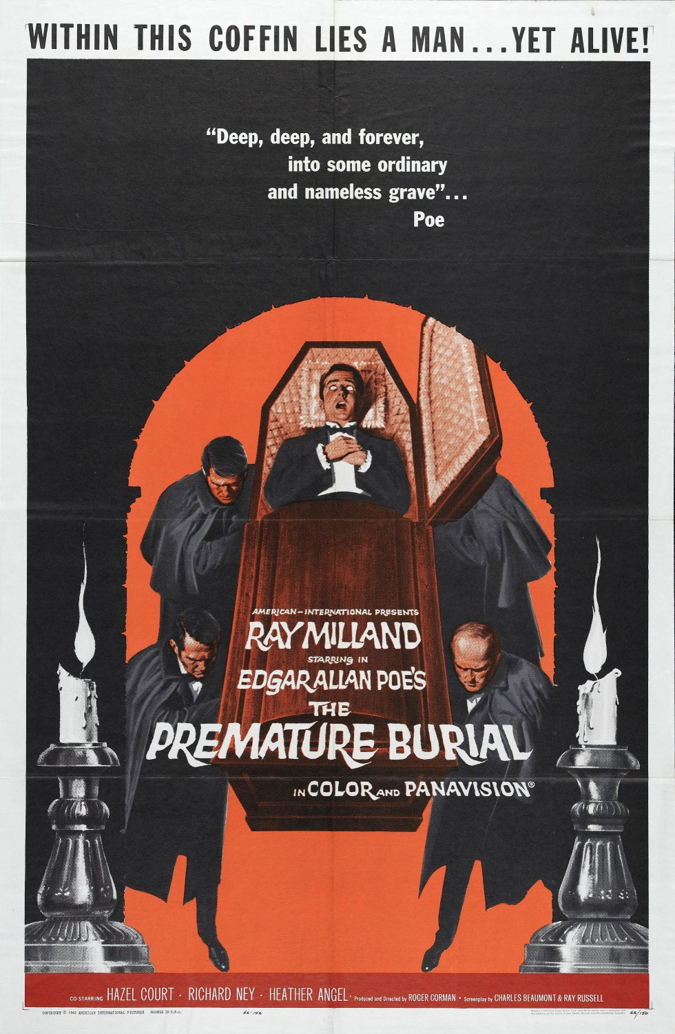 Extra Large Movie Poster Image for Premature Burial (#1 of 7)