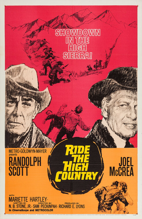 Ride the High Country Movie Poster