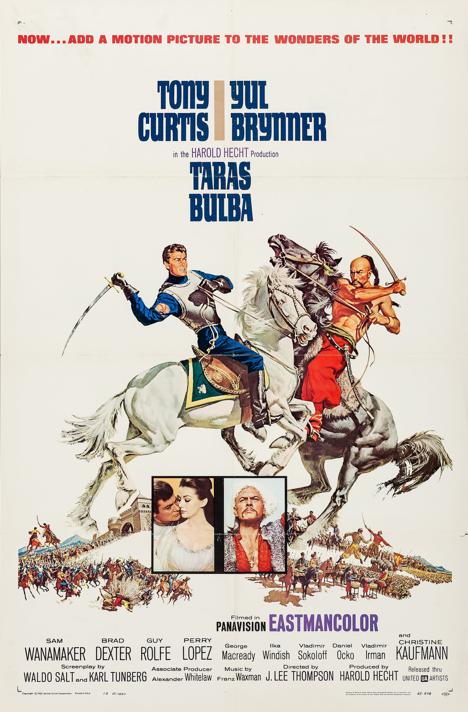 Mega Sized Movie Poster Image for Taras Bulba 