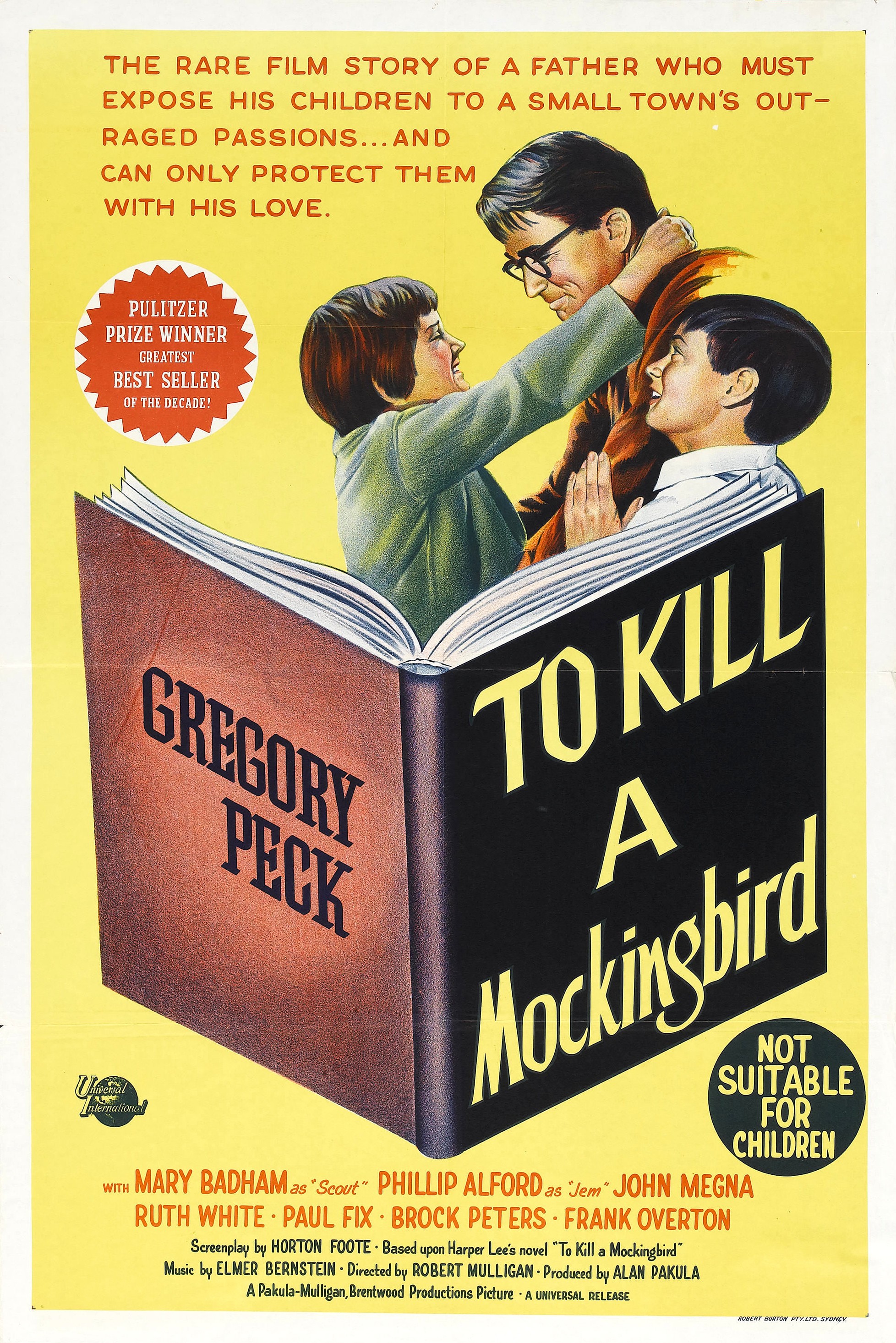 Mega Sized Movie Poster Image for To Kill a Mockingbird (#1 of 2)